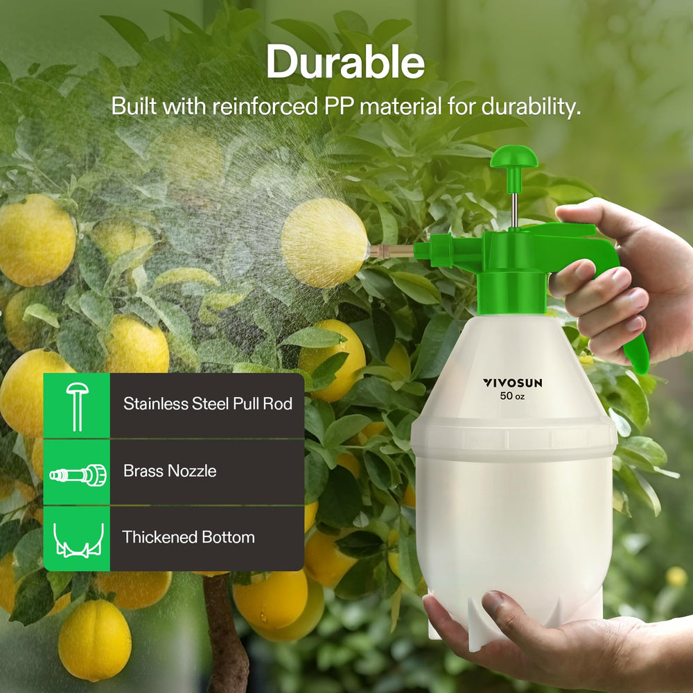 VIVOSUN 50oz Pump Sprayer with ergonomic handle