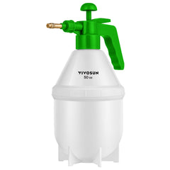 VIVOSUN 50oz Pump Sprayer with translucent bottle and brass nozzle
