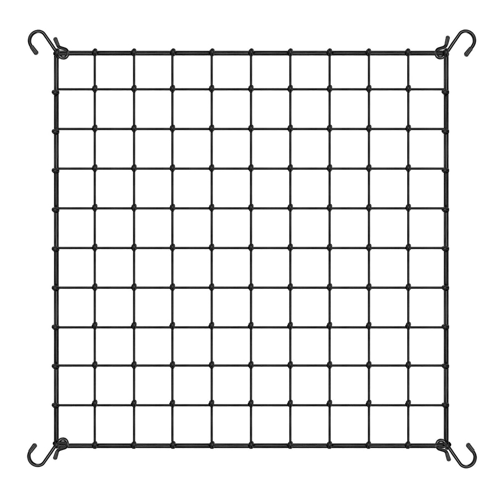 VIVOSUN 5x5ft black elastic trellis netting with hooks