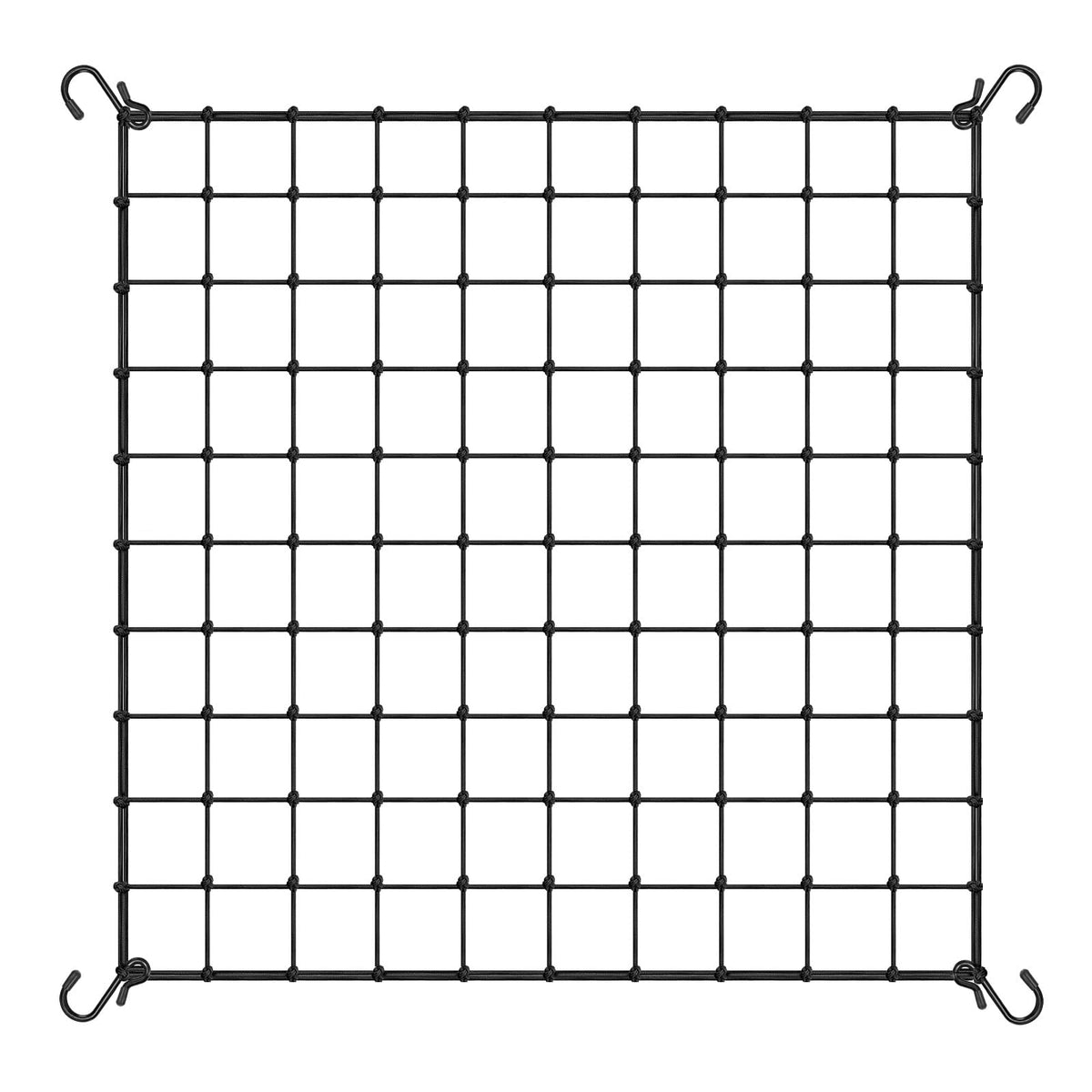 VIVOSUN 5x5ft black elastic trellis netting with hooks