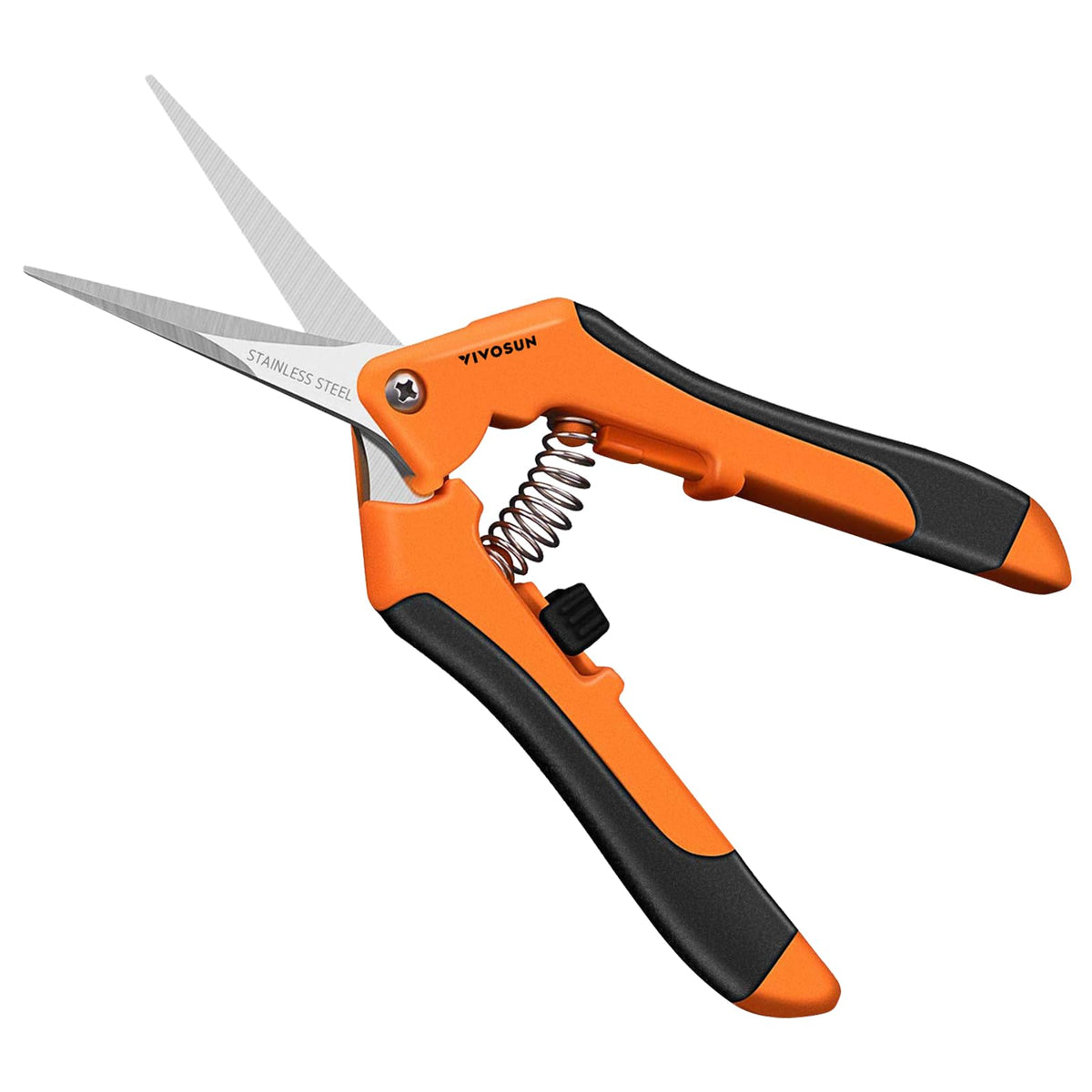 VIVOSUN 6.5 Inch Gardening Scissors hand pruner, front view