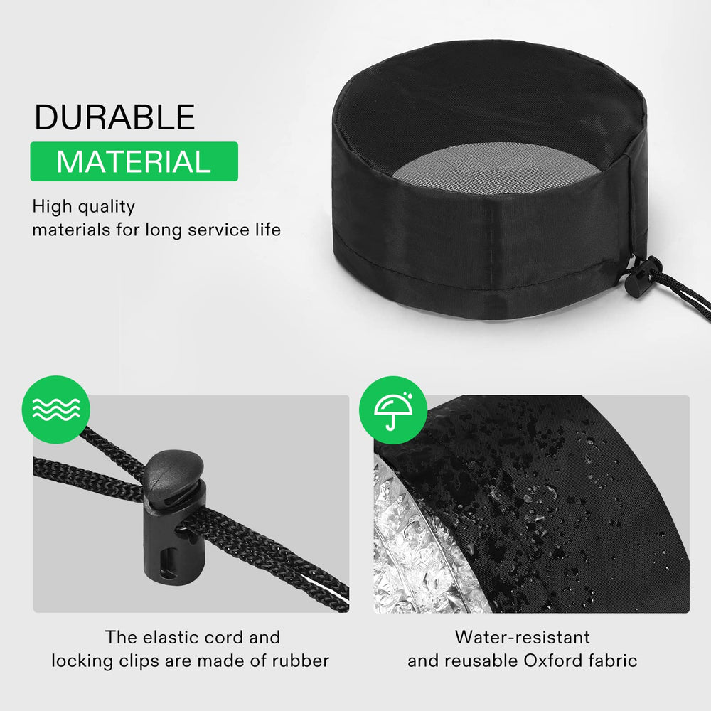 VIVOSUN 6 Inch Grow Tent Vent Cover with locking clips
