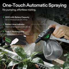 VIVOSUN 70oz sprayer translucent tank showing water level