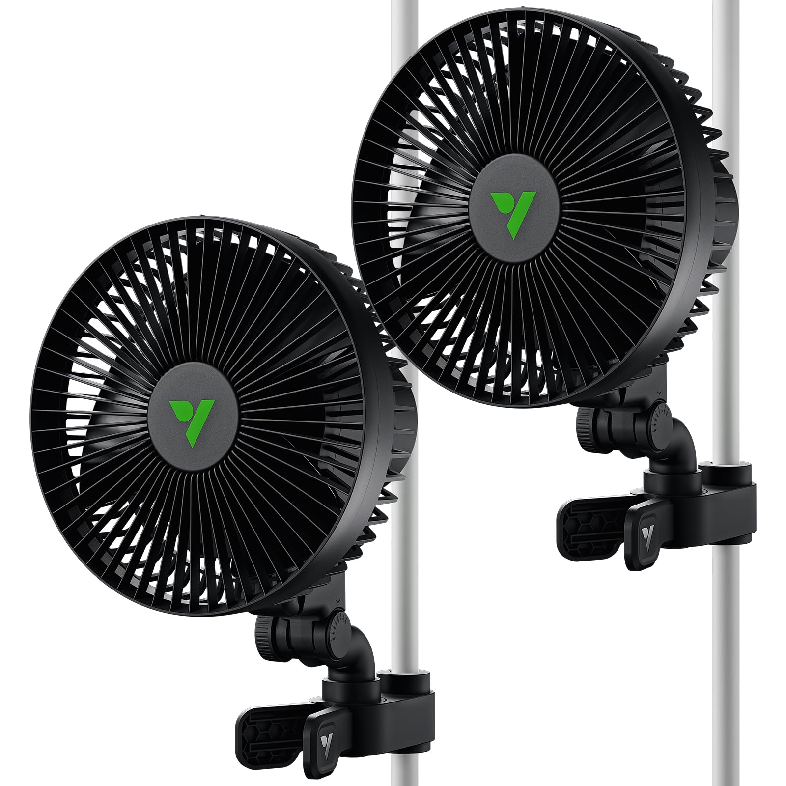 VIVOSUN AeroWave A6 Grow Tent Clip Fan front view
