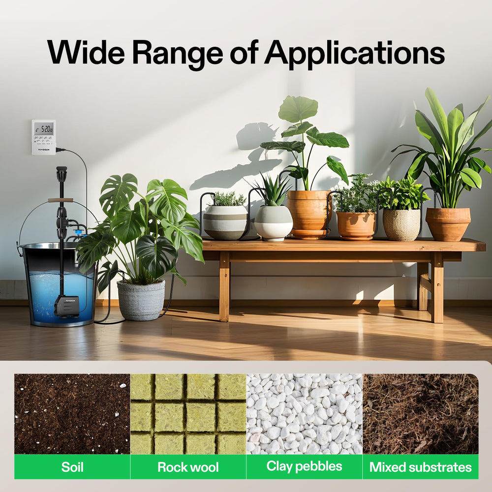 VIVOSUN Automatic Drip Irrigation Kit packaging