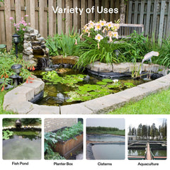 VIVOSUN pond liner rolled up showcasing material texture