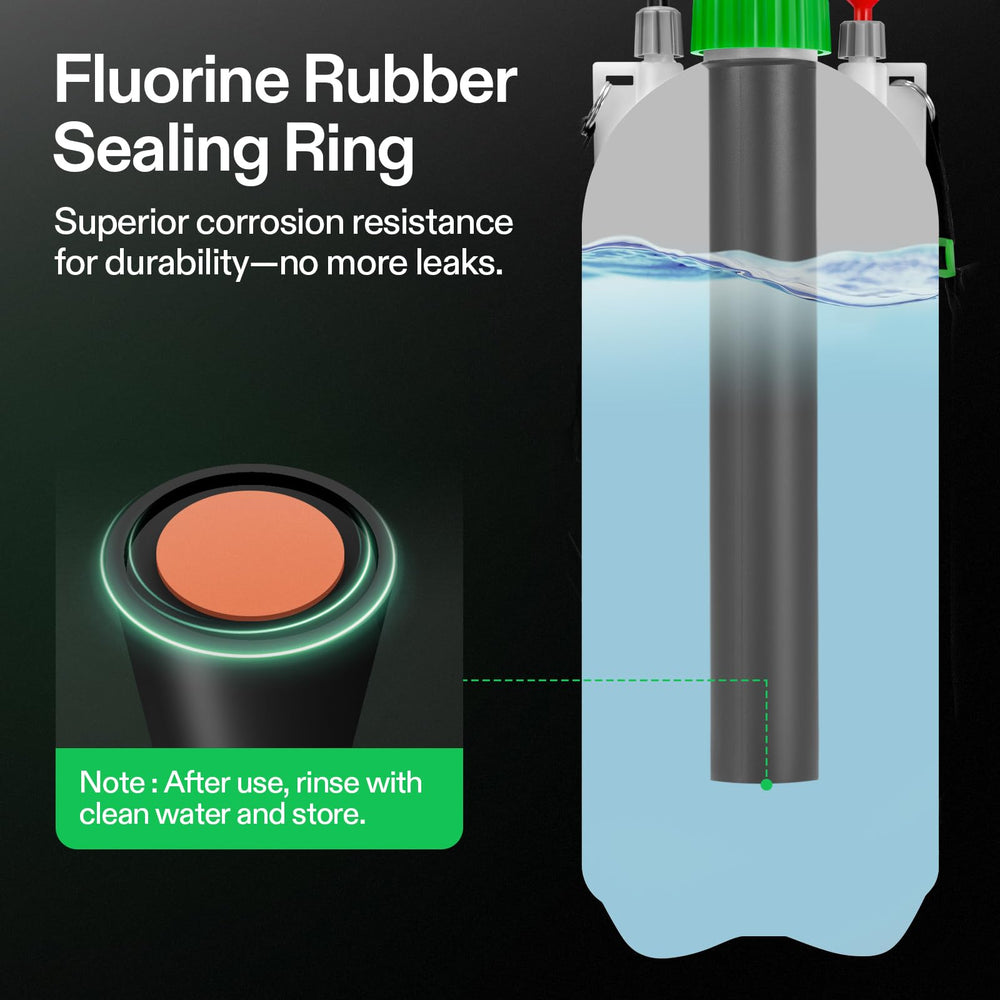 VIVOSUN Pump Sprayer translucent bottle with calibration scale