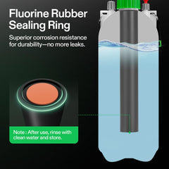 VIVOSUN Pump Sprayer translucent bottle with calibration scale