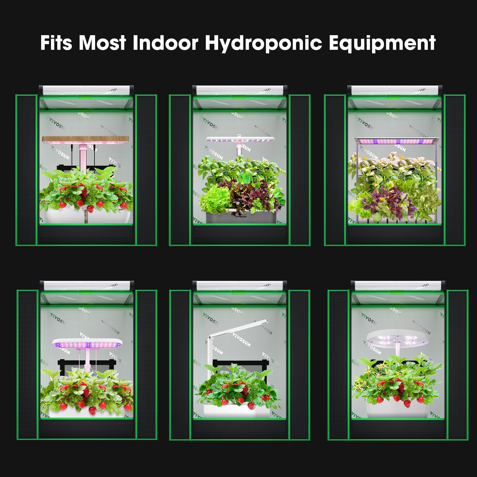 VIVOSUN Small Grow Tent dimensions and specifications
