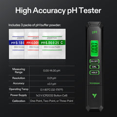 VIVOSUN Soil Meter measuring moisture levels in soil