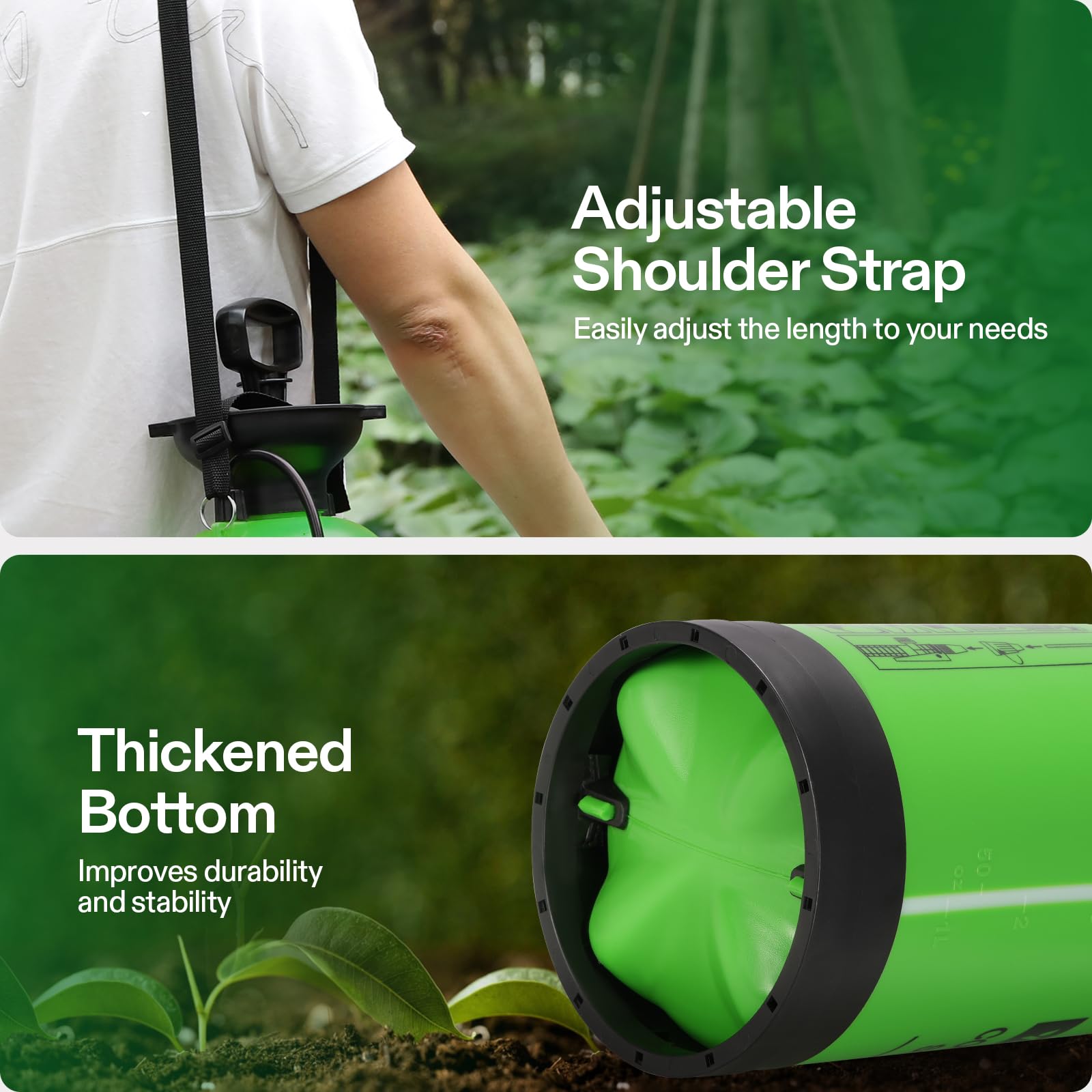 VIVOSUN sprayer in use watering plants