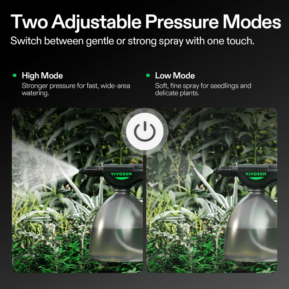 VIVOSUN sprayer in use watering plants indoors