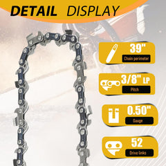 Vkinman 14-Inch Chainsaw Chain packaging