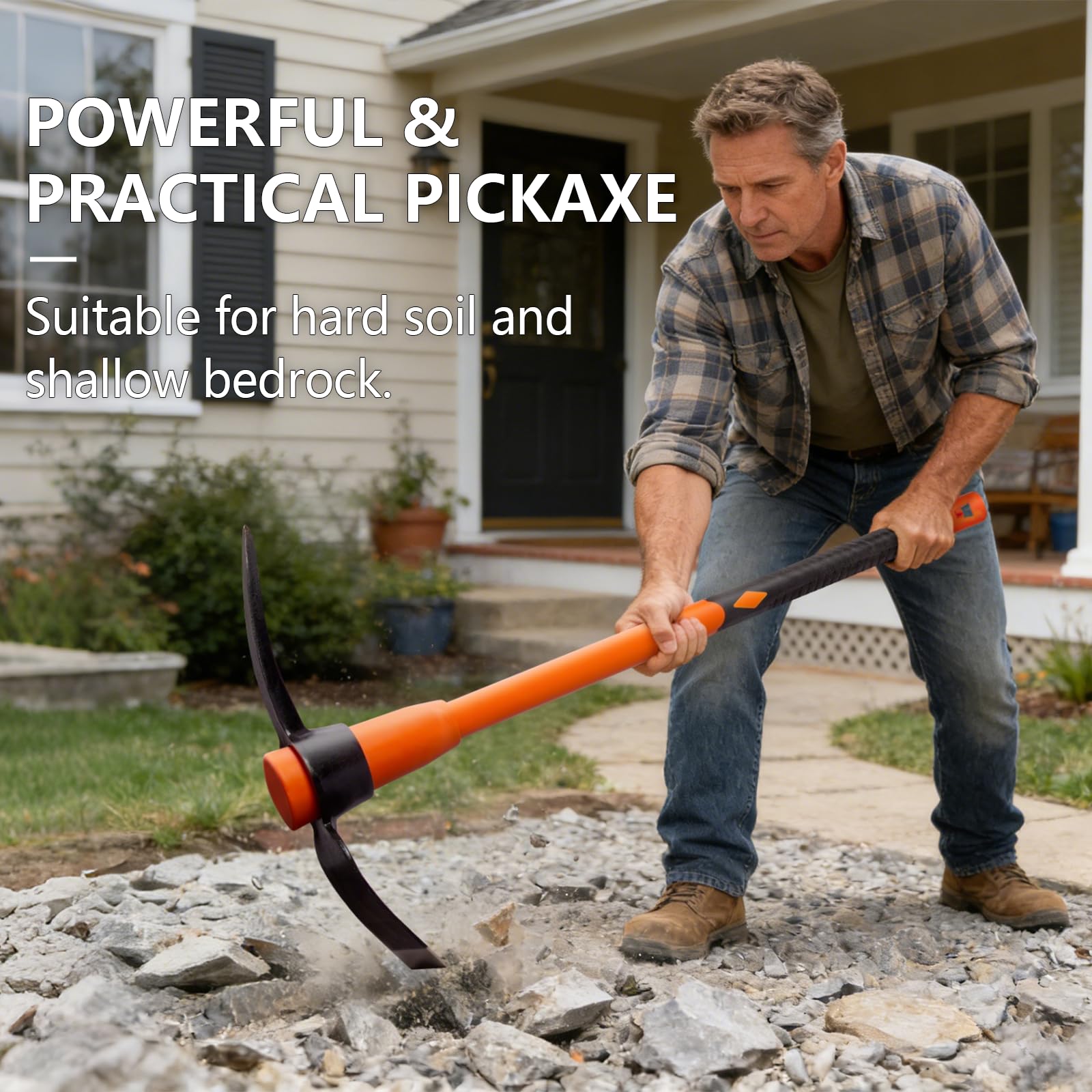 VNIMTI pick axe grip in wet conditions
