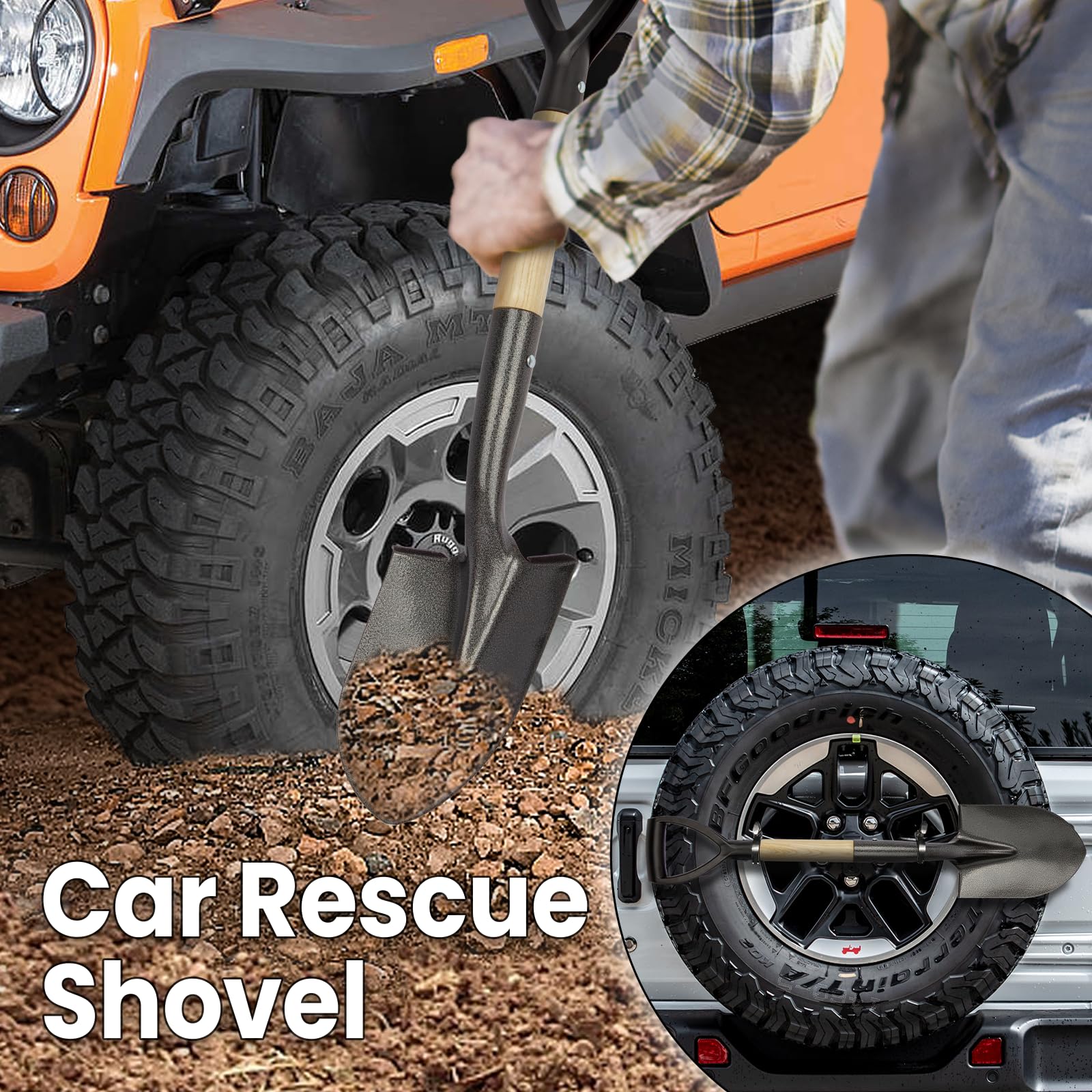 VNIMTI shovel in toolbox for storage