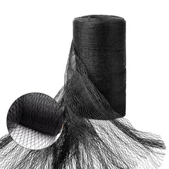 Vocray Bird Netting 50x50 Ft black mesh front view