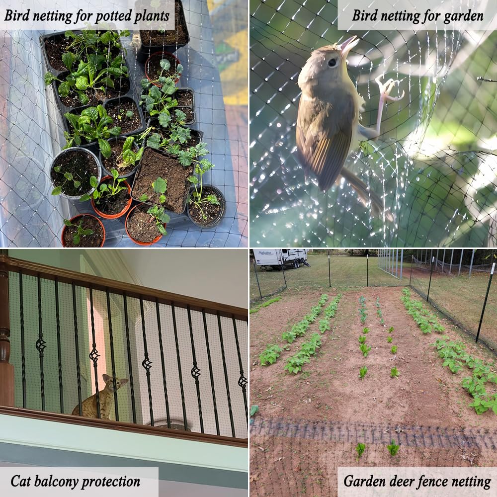 Vocray Bird Netting installed on fruit trees