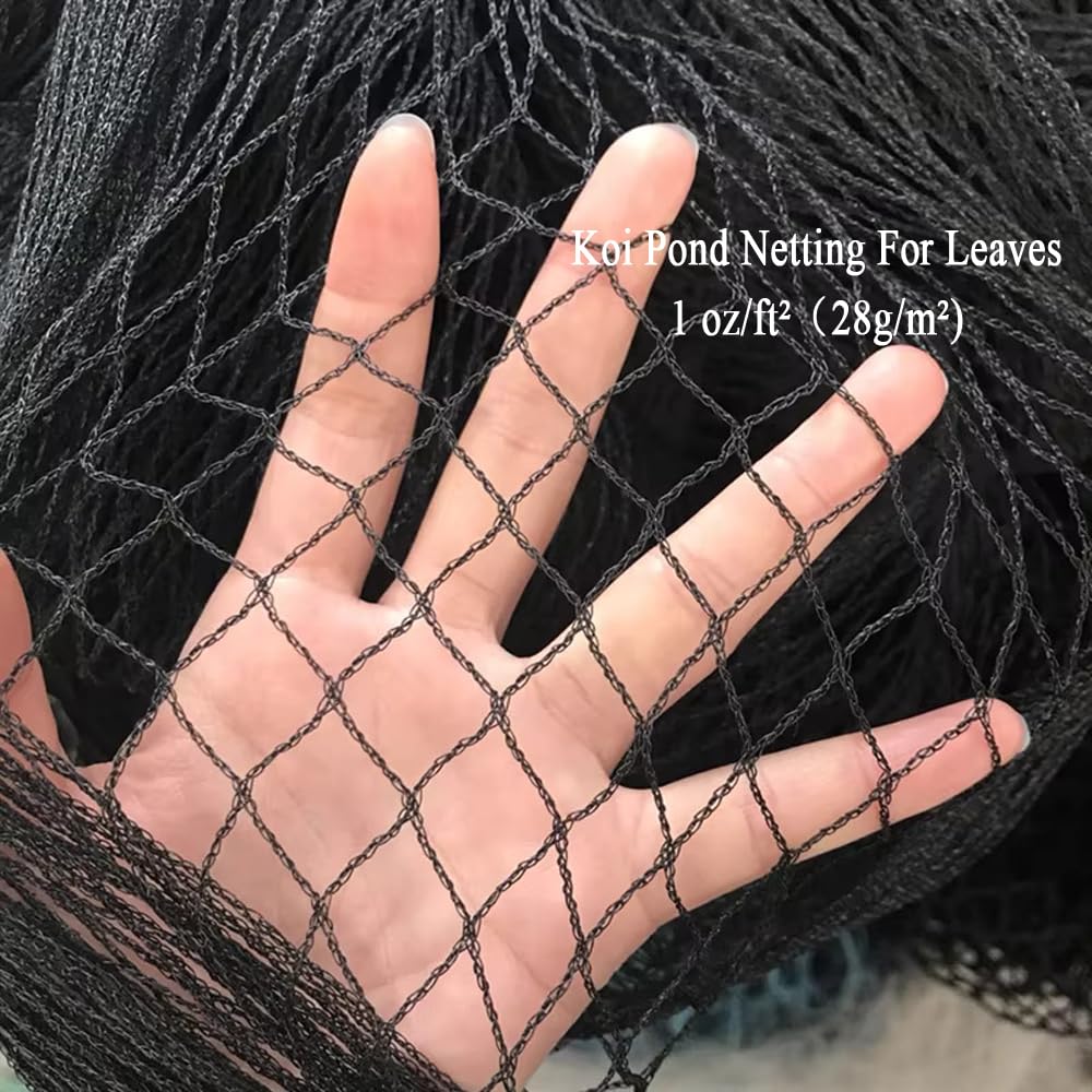 Vocray Pond Netting 50x50 Ft in garden setting