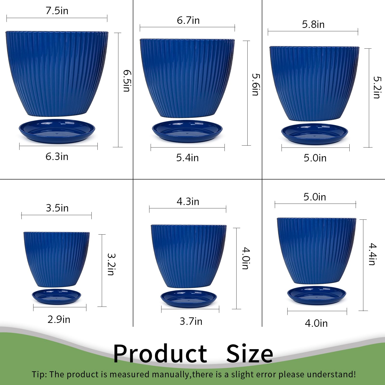 Vodotion plant pots arranged in a modern living room