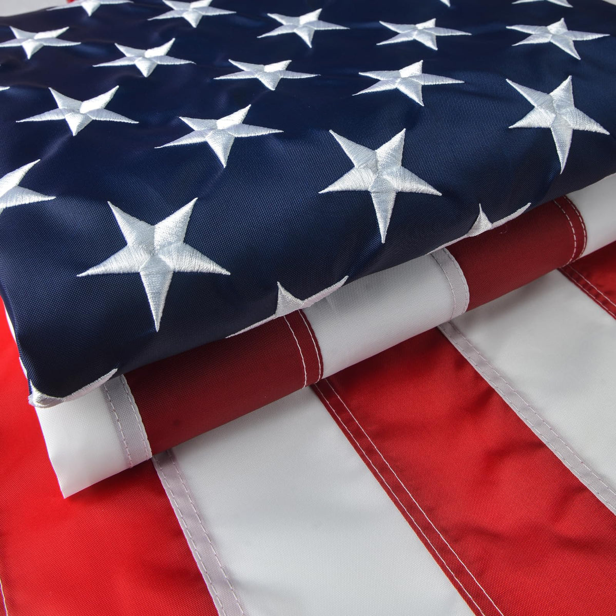 VORENUS 3x5FT American Flag front view with embroidered stars