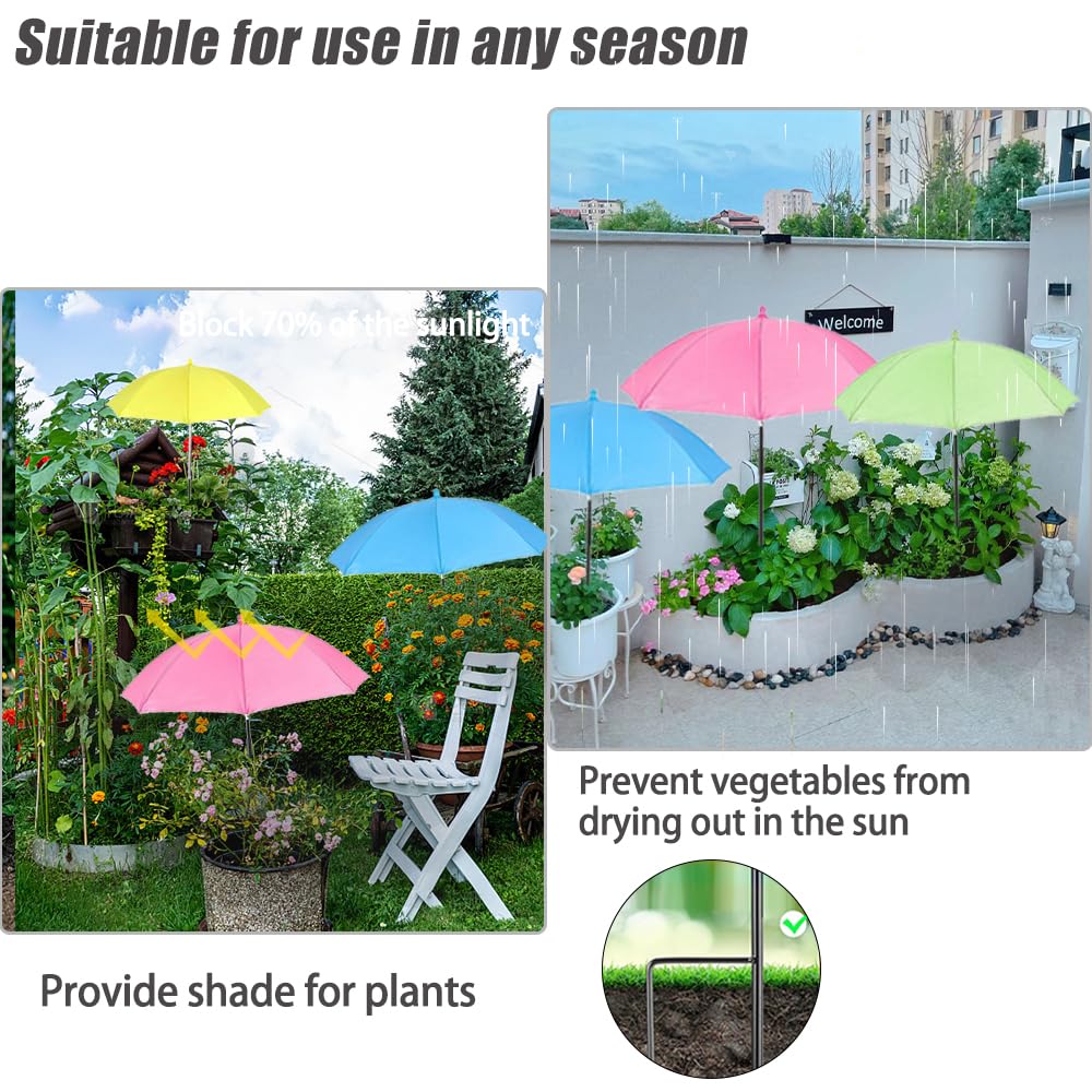Vorriop plant umbrella with different angles for sun protection
