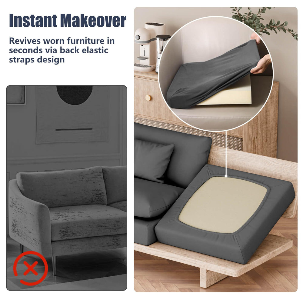 Vorshape 8Pcs cushion covers displayed on a sofa