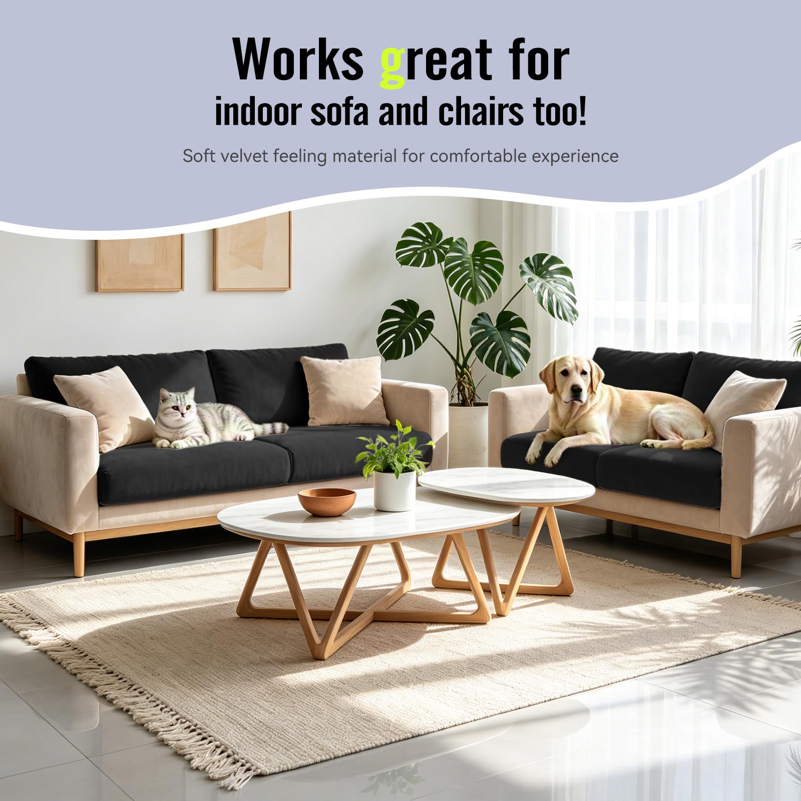 Vorshape cushion cover pack displayed on table