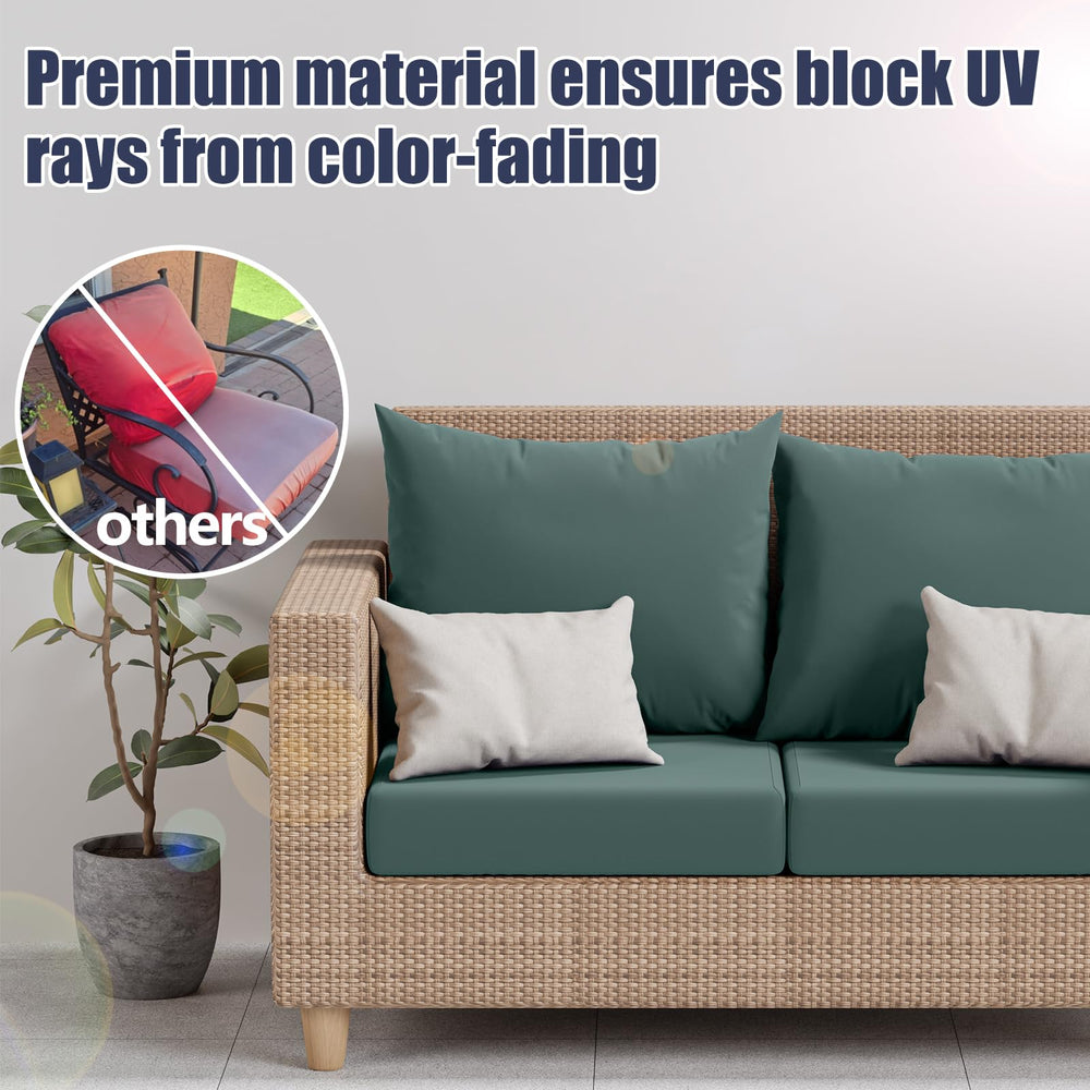 Vorshape cushion covers in a living room setting