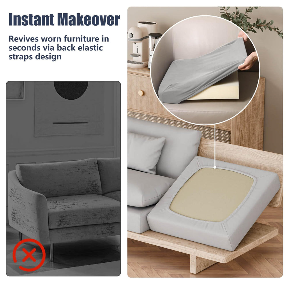 Vorshape cushion covers in various sizes