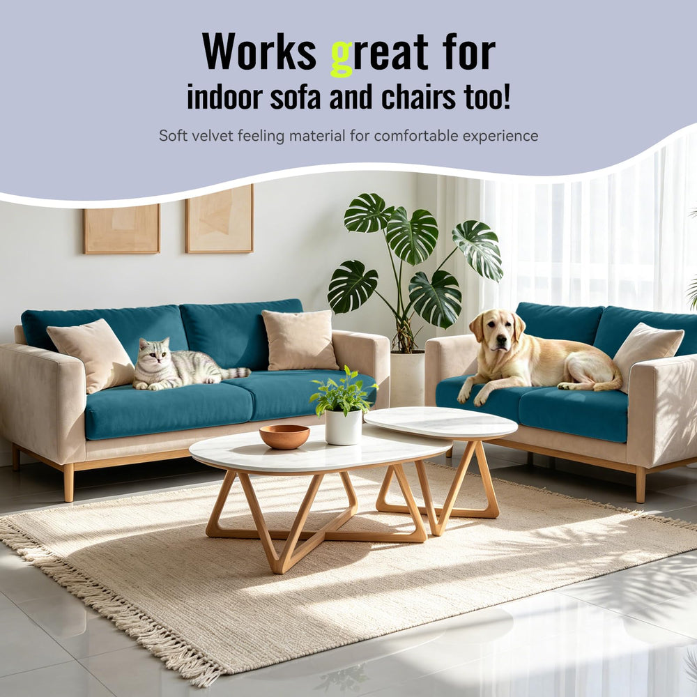 Vorshape cushion covers package showing 8 pieces