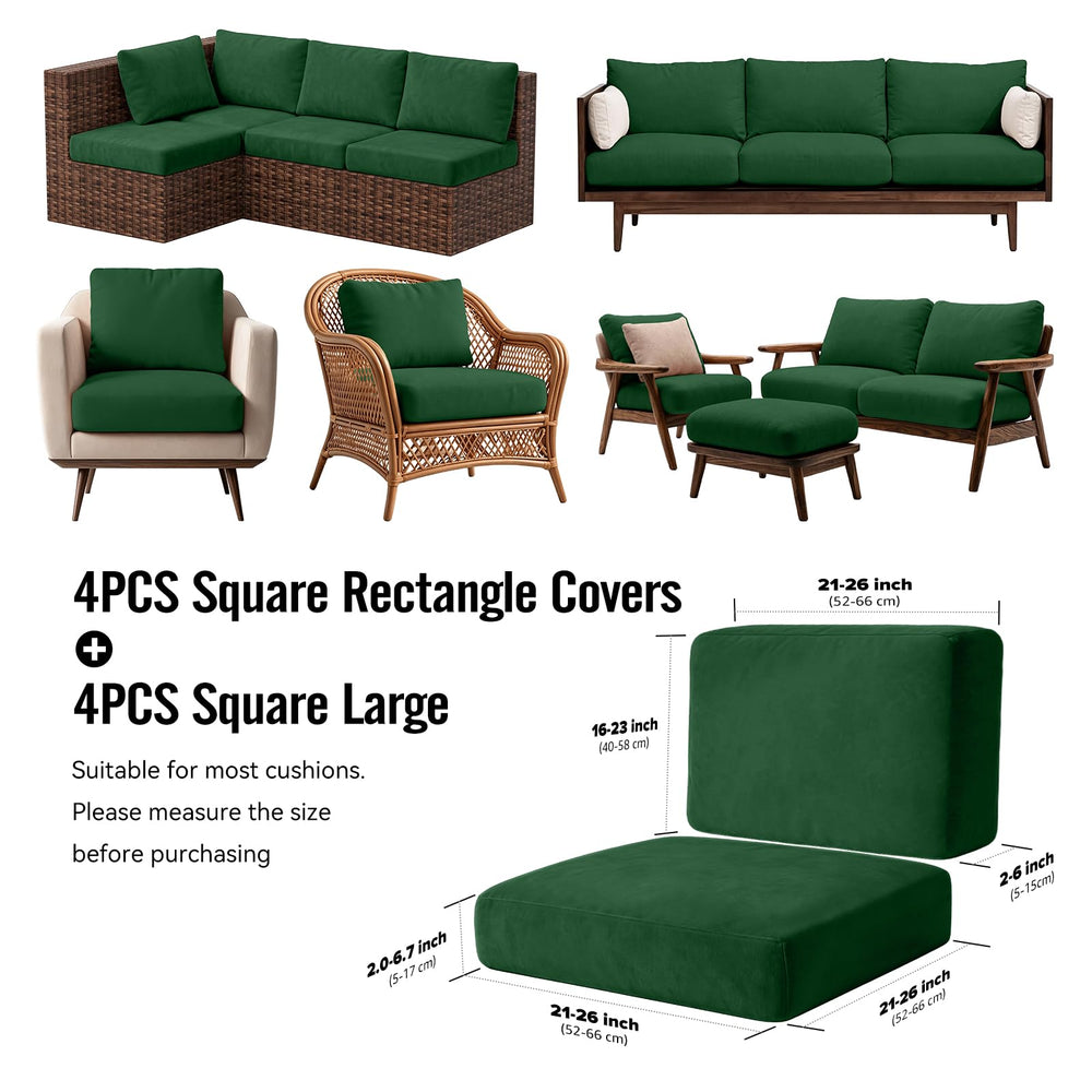 Vorshape outdoor cushion cover side view