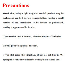 Voulosimi vermiculite granules packaging details
