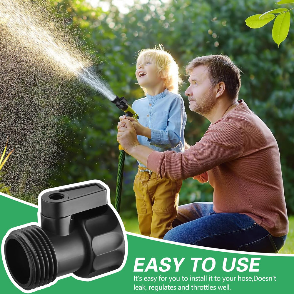 Vtenyeo plastic shut off valve with irrigation system setup