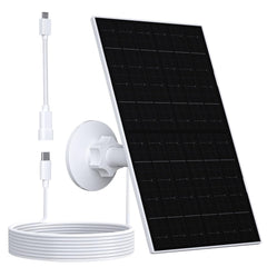 VUEBEE 7W Solar Panel front view with adjustable mount