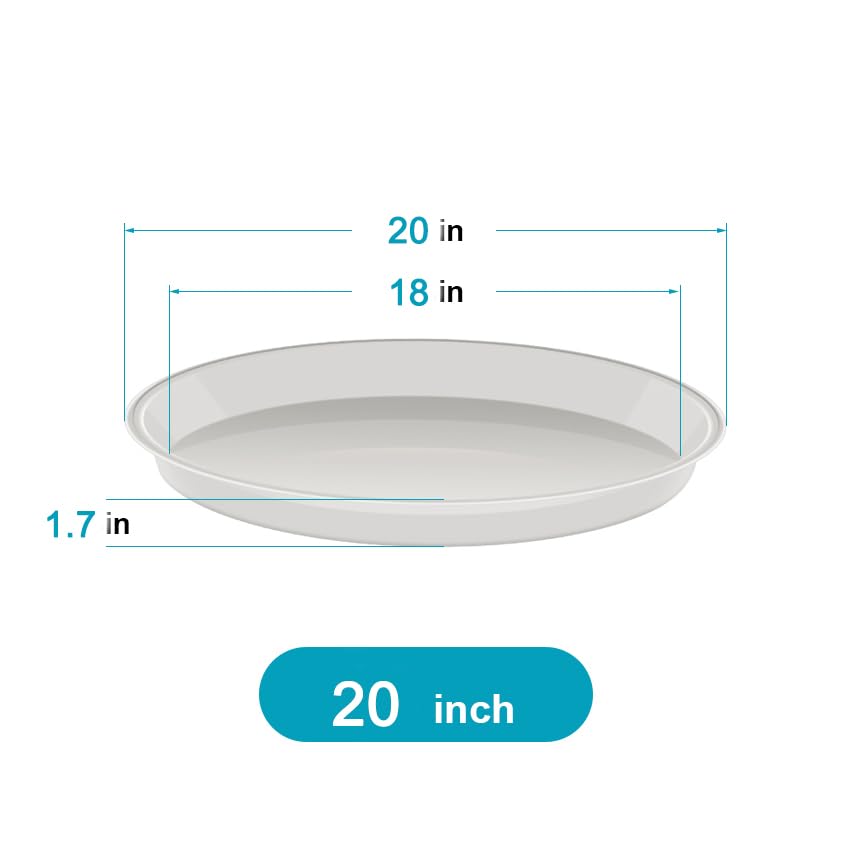 VUWEZ plant saucer showing side profile