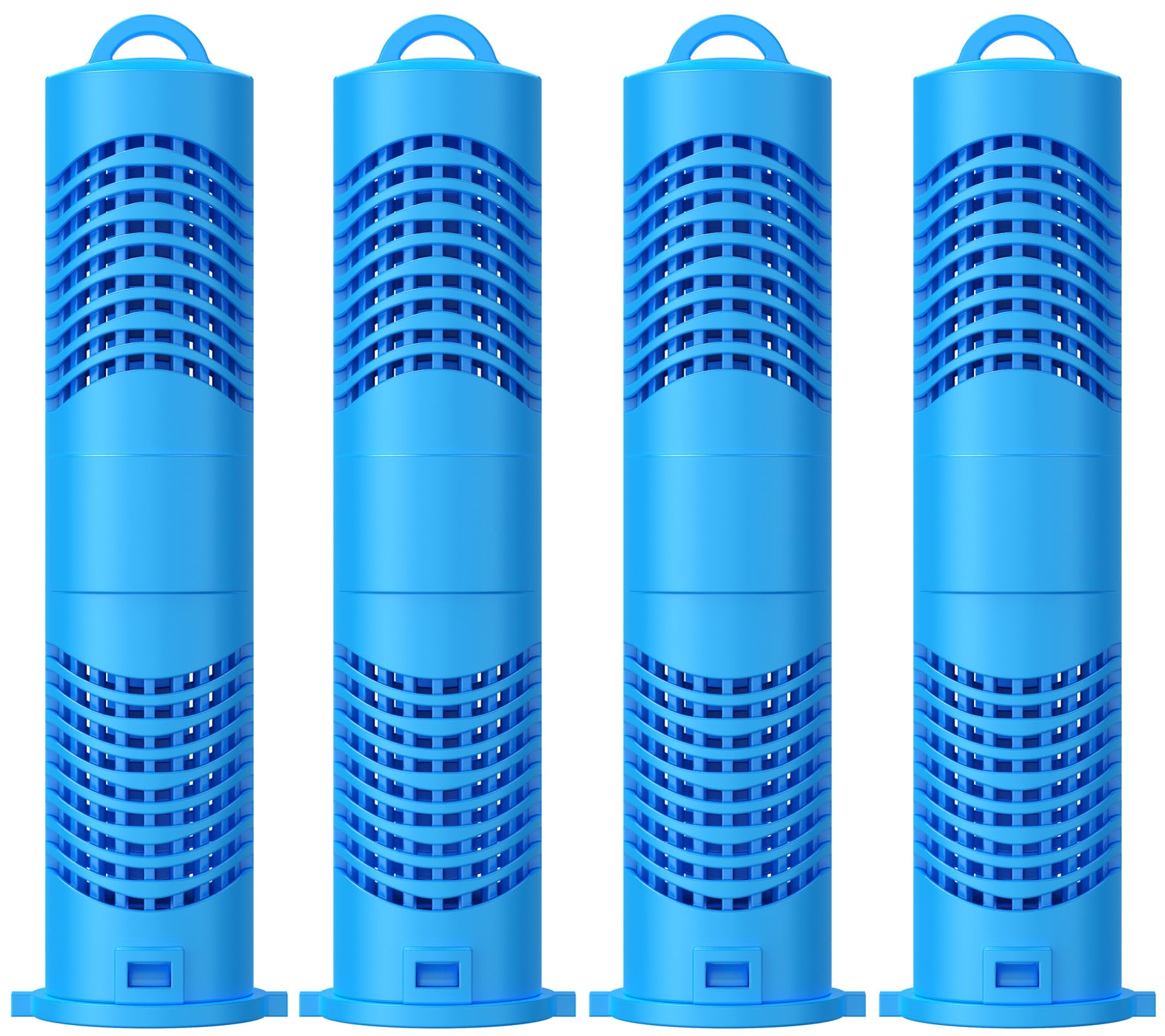 VVEBUY Spa Mineral Ion Cartridge Filter Stick front view, blue