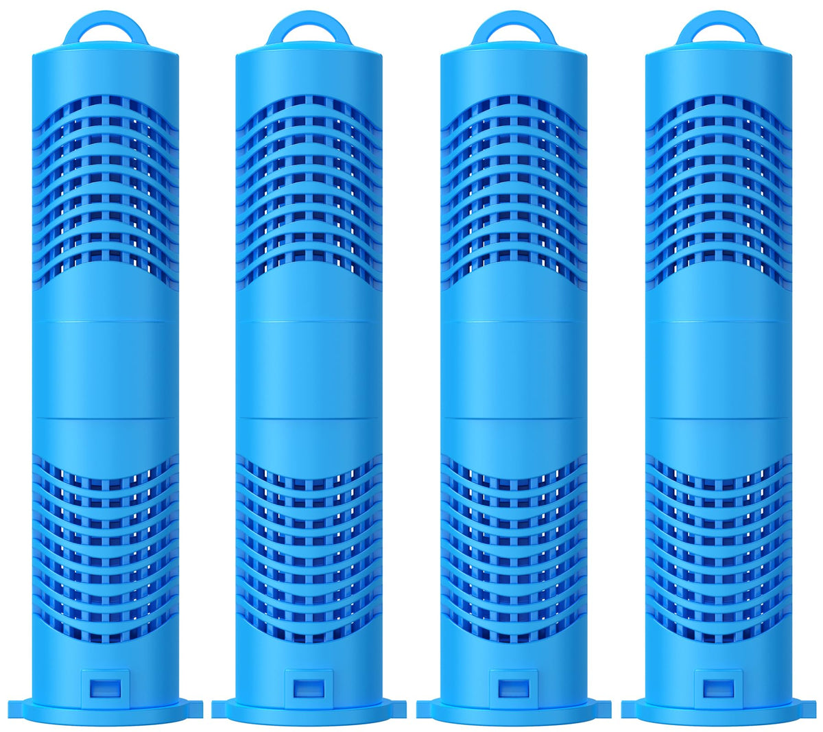VVEBUY Spa Mineral Ion Cartridge Filter Stick front view, blue