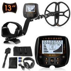 VVinRC 13-inch metal detector front view with waterproof DD coil