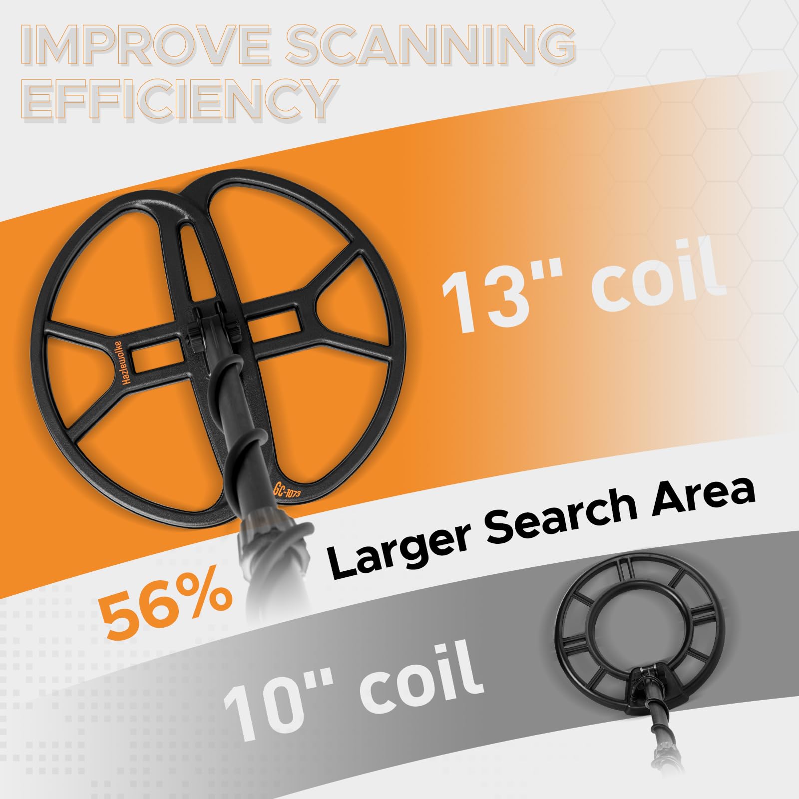 VVinRC metal detector in use at the beach