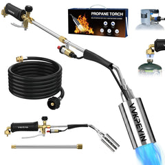 VVKPEYIN propane torch weed burner kit with hose