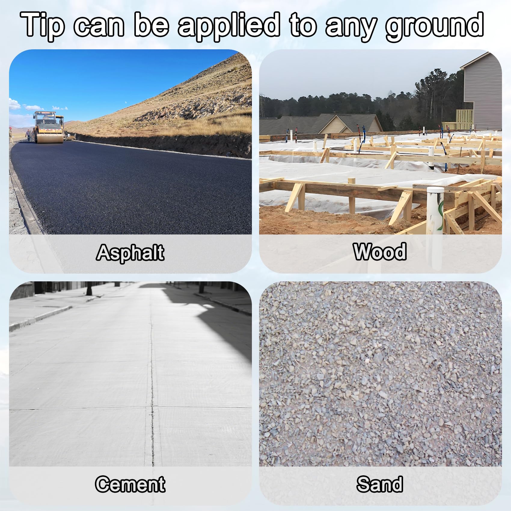 VVOKGO stakes for anchoring parking curb