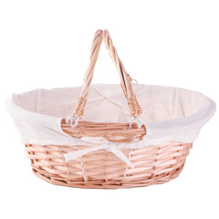 VW Vintiquewise wicker basket lined interior