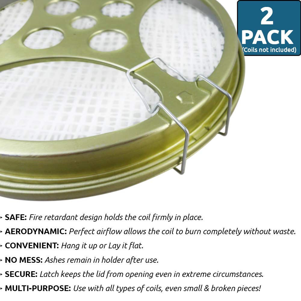 W4W Mosquito Coil Holder set of 2 in packaging