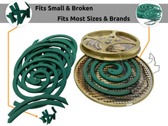 W4W Mosquito Coil Holder side view showing design