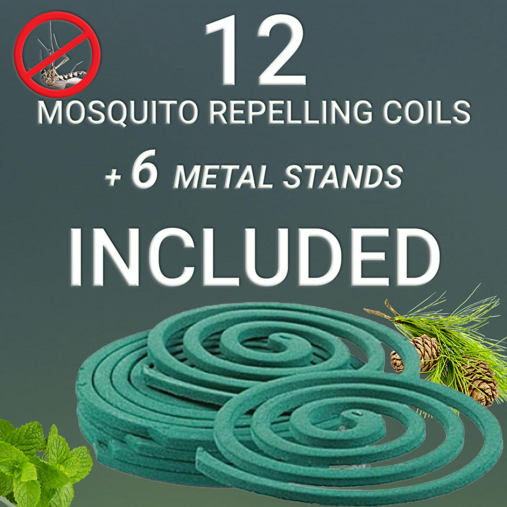 W4W Mosquito Repellent Coils packaging with safety instructions