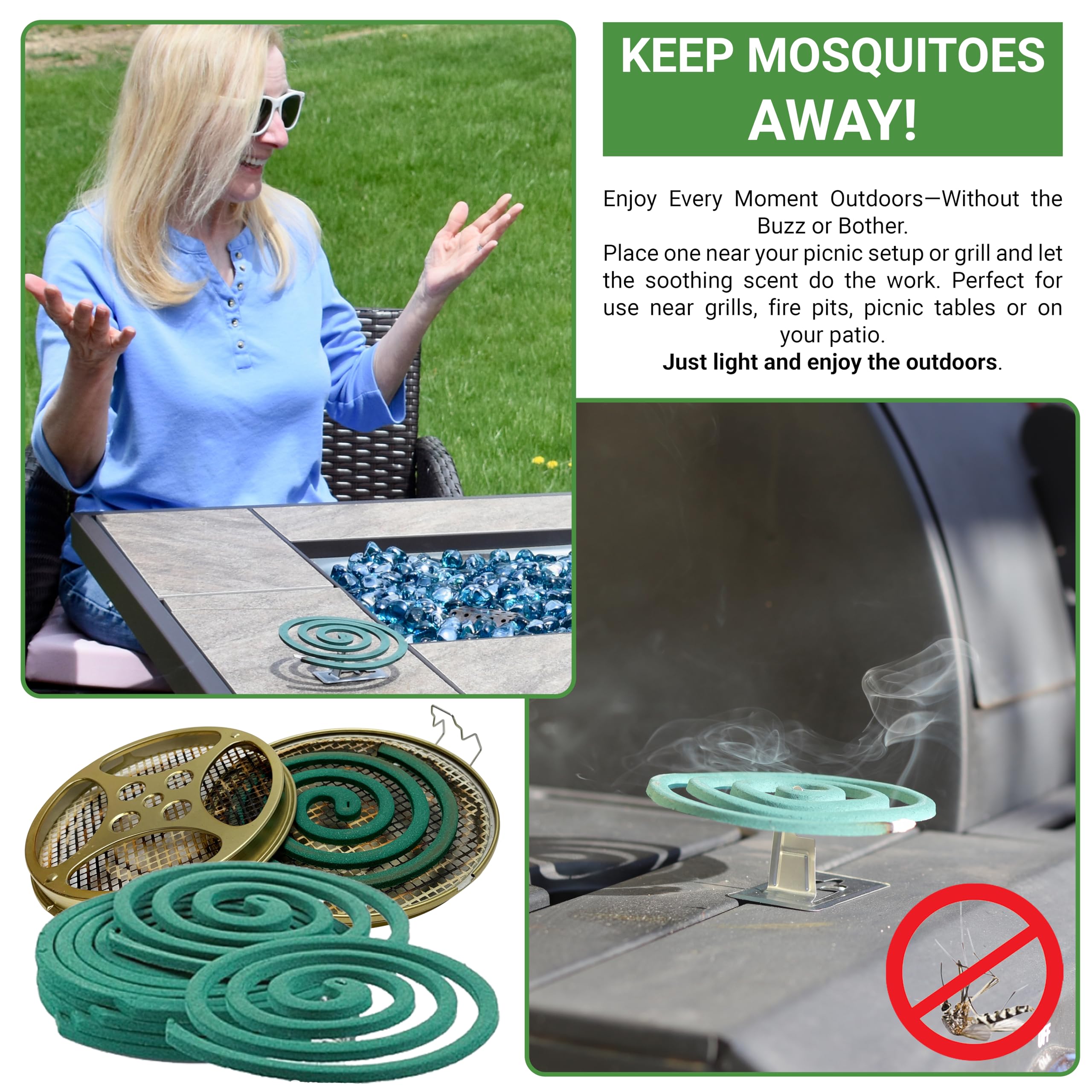 W4W Mosquito Repellent Coils showing citronella scent properties