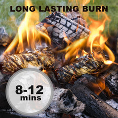 WABUPD Fire Starter sticks showing natural wood texture