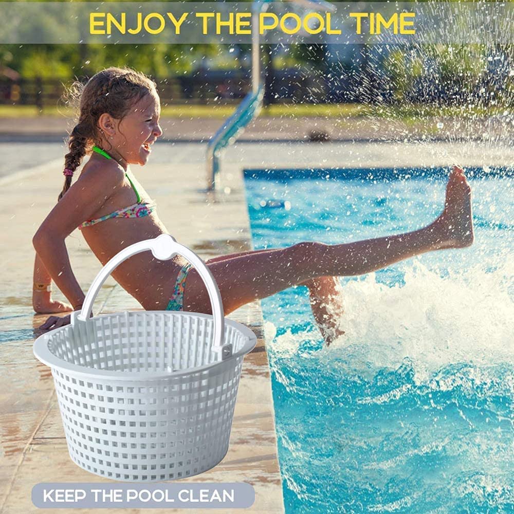 Wadoy Pool Skimmer Basket close-up of the handle