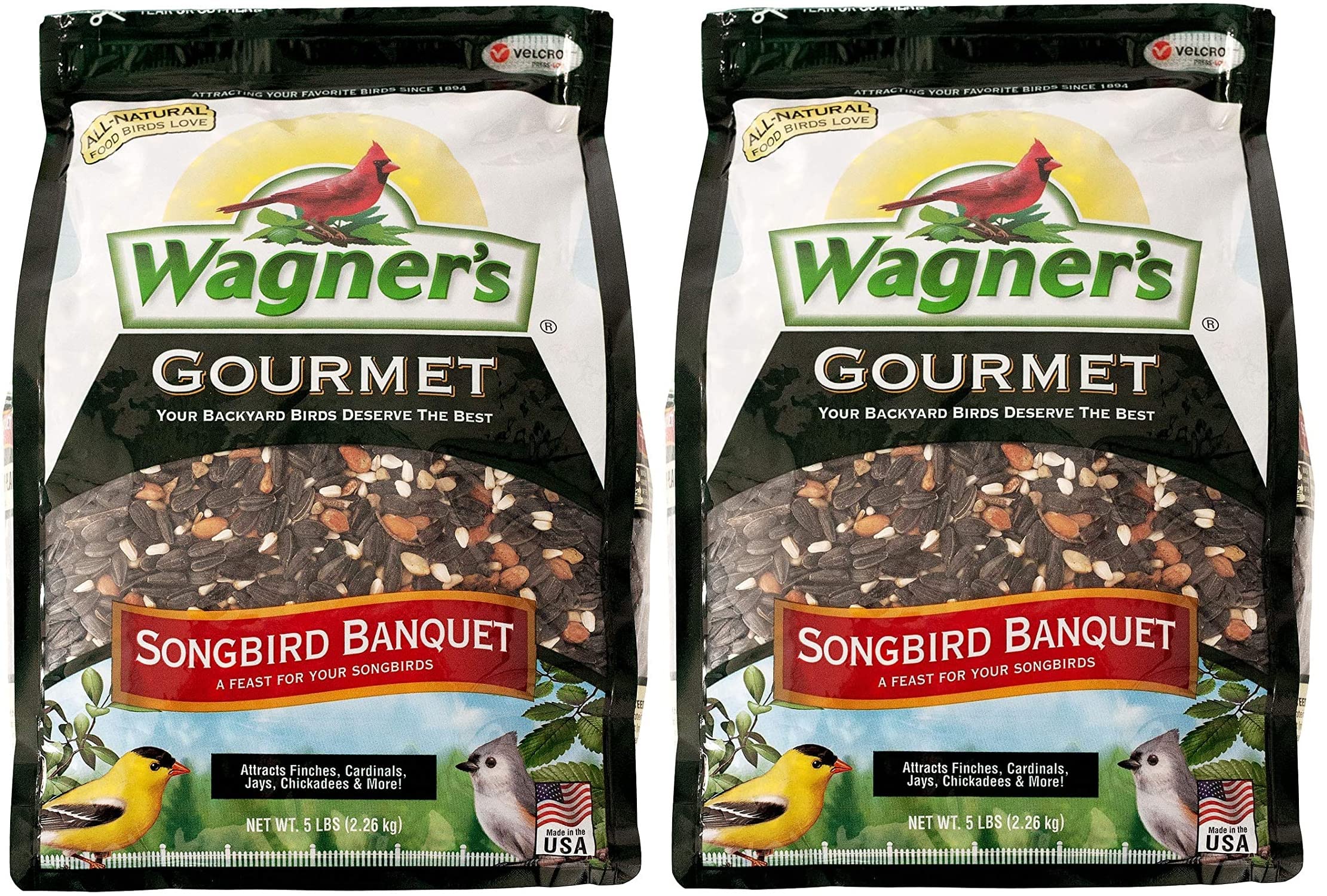 Wagner's Songbird Banquet Wild Bird Food 5 lb Pack front view