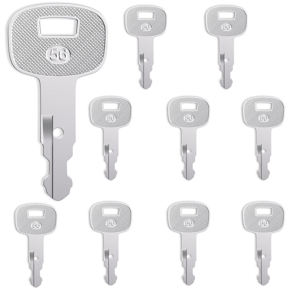 WAHLIN PARTS 10Pcs 459A Ignition Starter Keys set with key ring